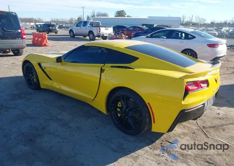 2015 Chevrolet Corvette Stingray из США, поврежденный, VIN 1G1YA2D71F5110174
